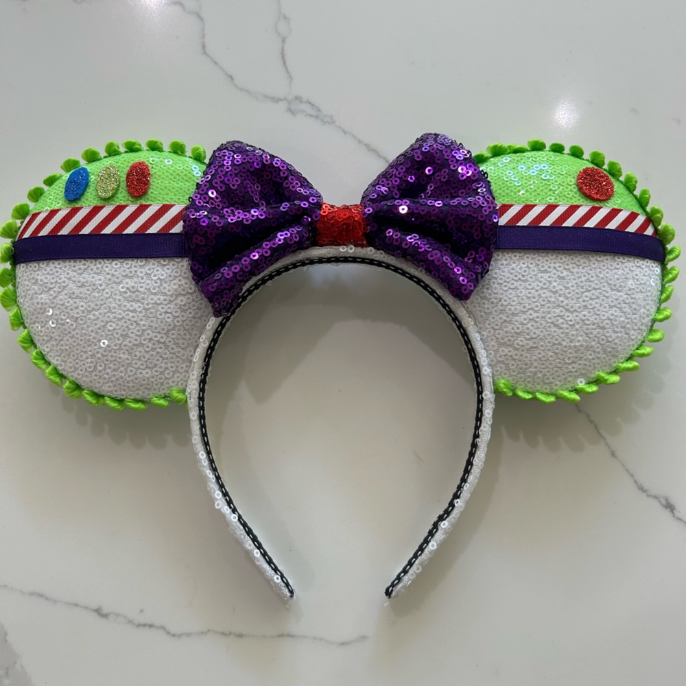 Buzz Lightyear themed Minnie/Mickey ears